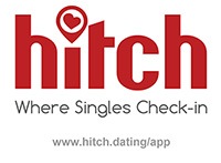 Hitch Dating App creative logo